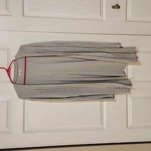 🌺 Aeropostale Light Gray Rib Knit Duster